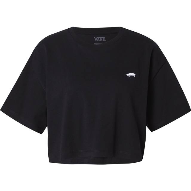 Vans Women's Salton Relax Crop S/S T-shirt Dam Storlek XL Färg svart