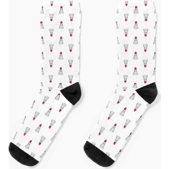 Dress Socks Retro cool badminton shuttlecock sports pattern Novelty Fancy Crazy Pattern Crew Casual for Men Women
