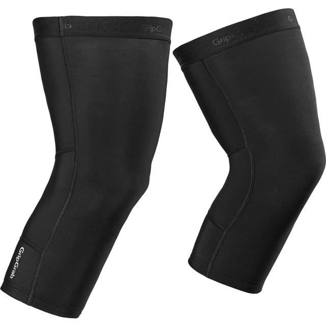 ThermaPace Thermal Knee Warmers, Black, S