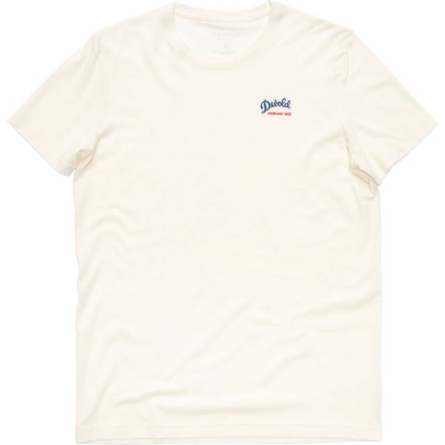Devold - Classic Script Tee - Merino shirt size S, white