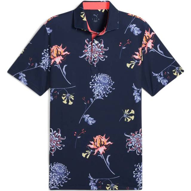 Puma MATTR Dahlia Polo Shirt - Deep Navy/Blue Horizon Deep Navy/Blue Horizon / M
