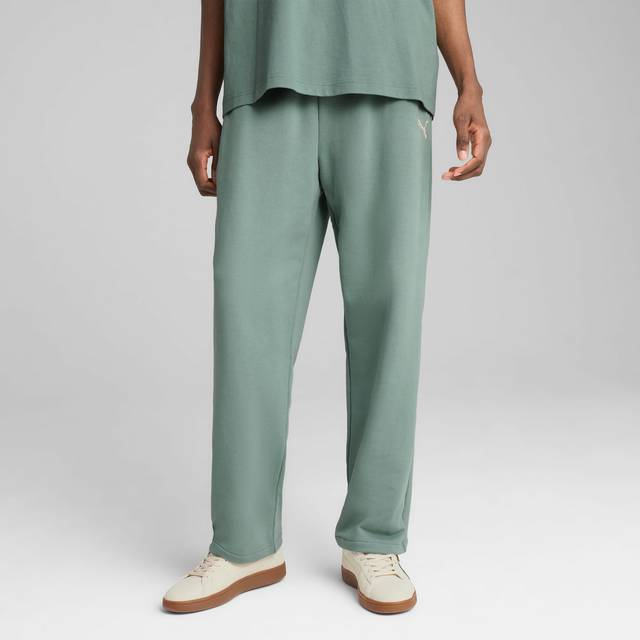 PUMA Wardrobe Ess Relaxed Sweatpants Men - ['Grön'] (XX-Large)