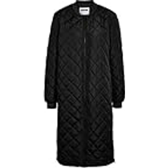 Noisy May Gilly Quilted Coat Black S Women