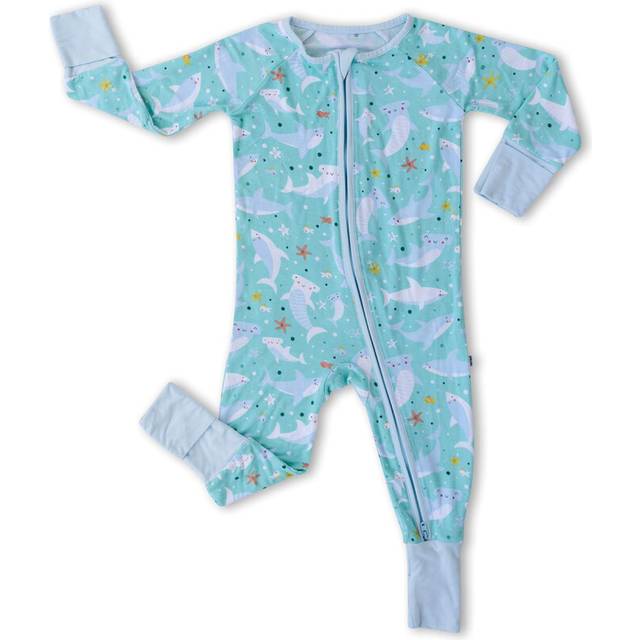 Little Sleepies Zippy Baby & Toddler Pajamas  Sleeper for Boys and Girls  Newborn Sleeper w/ 2-Way Zipper w/Mitten Cuffs  Made From Plant-Derived Visc
