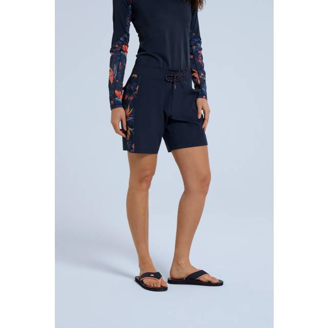 Animal Womens Lenora Printed Boardshorts - Orange - 6
