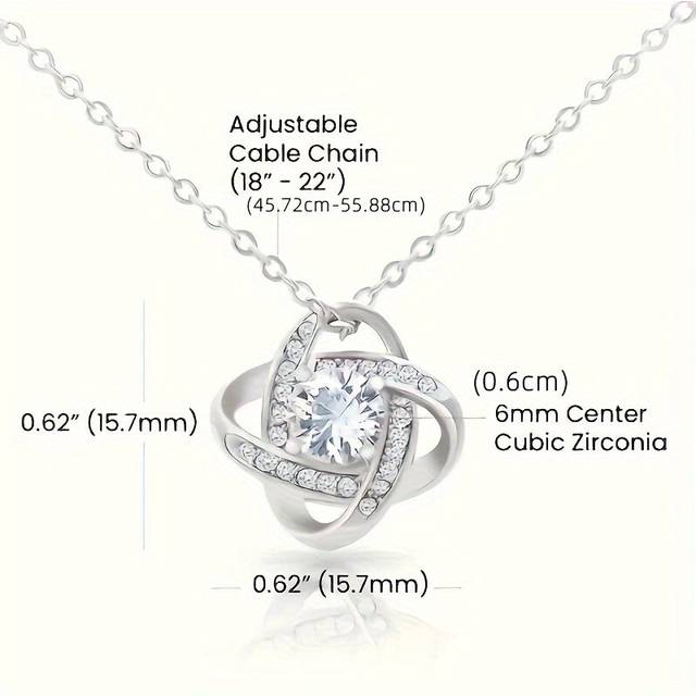 (Platinum Plated, 45cm) Hollow Out Lucky Clover Pendant Necklace Simple Style Thin Neck Chain Jewelry Decoration