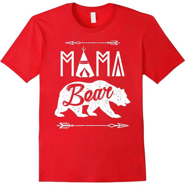 (M) Mama Bear Papa Bear T-shirt â Funny Camping shirt-Father's Day