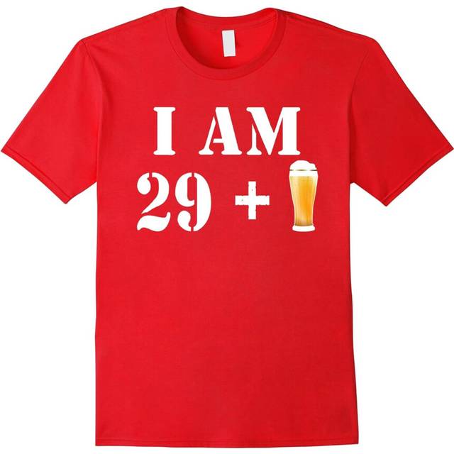 (L) 30th Birthday T-Shirt Funny Vintage Gift Idea For Beer Lover-Father's Day
