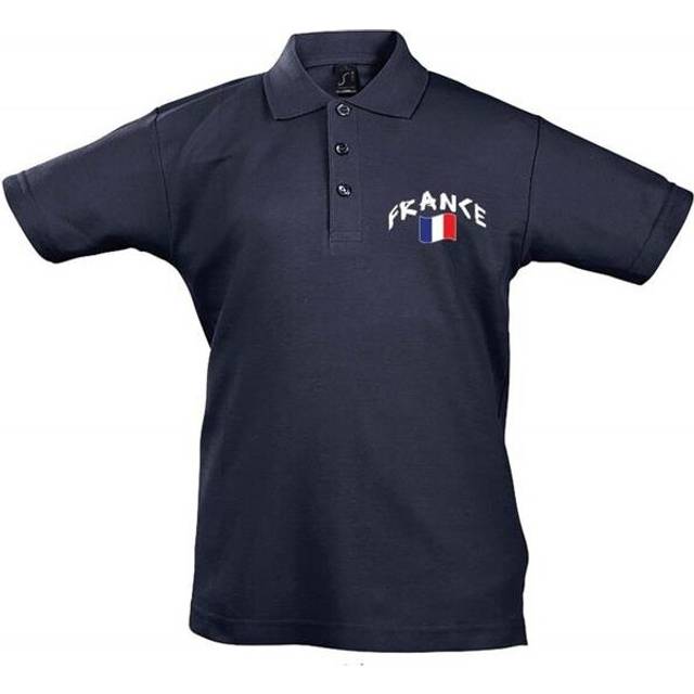 Supportershop SUP851 France Rugby Junior T-Shirt, Navy - 12 Years