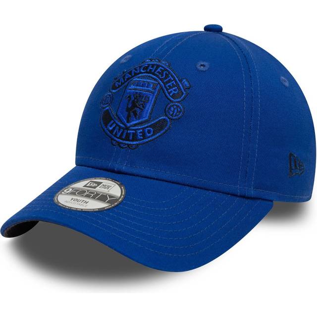 New Era - Football Blå adjustable Keps - Kids Manchester United Oversize Kids 9FORTY Blue Adjustable @ Hatstore