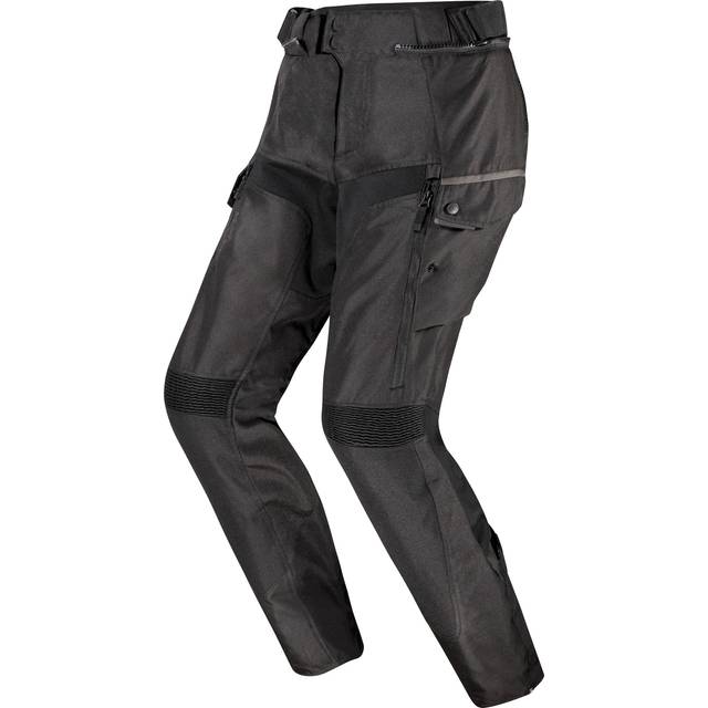 LS2 Travel, textile pants waterproof , color: Black/Dark Grey , size: Long 5XL
