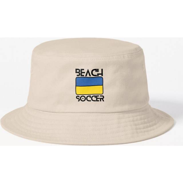 Bucket Hat Beach Soccer Ukraine Adult in 10 Stylish Colors