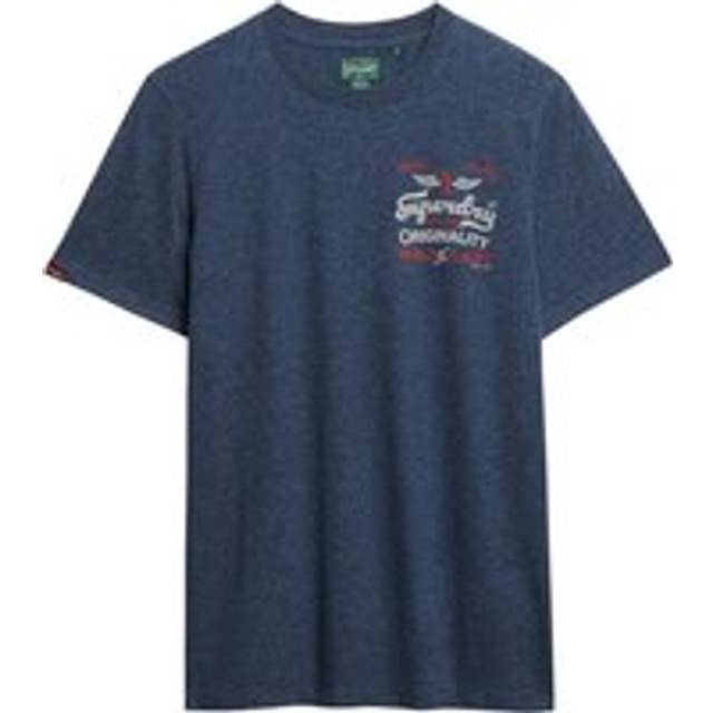 T-shirt Superdry Vintage Workwear - Gris