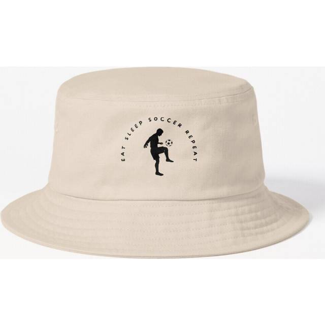 Bucket Hat Eat Sleep Soccer Repeat Adult in 10 Stylish Colors