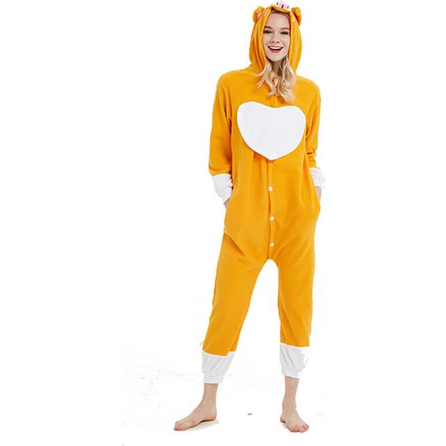 (XL) Cartoon animal one-piece pajamas Halloween Christmas shaker fleece couple pajamas Socko Nick Stitchers(loving dog.)