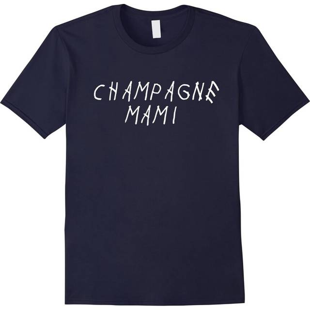 (XXXL) Champagne Mami Shirt Premium Mom Power Mama Love Family Tee-Father's Day