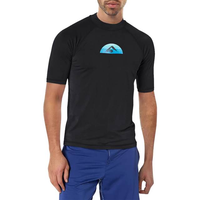 Kanu Surf Men's Mercury UPF 50+ Short Sleeve Sun Protective Rashguard