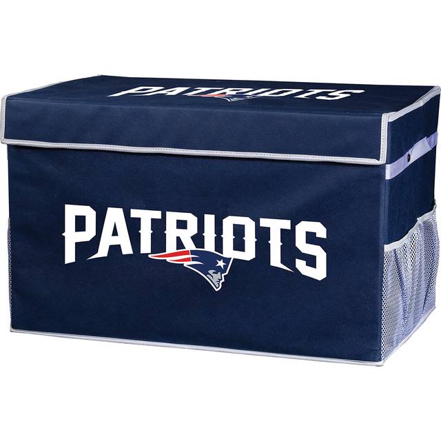 Franklin Sports New England Patriots NFL Storage Footlocker Bin - Smal