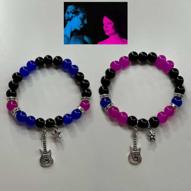 (wt5952501) Fashion Couple Beads Bracelet Tv Girl Matching Bracelets Who Really Cares Album Inspired Bracelets