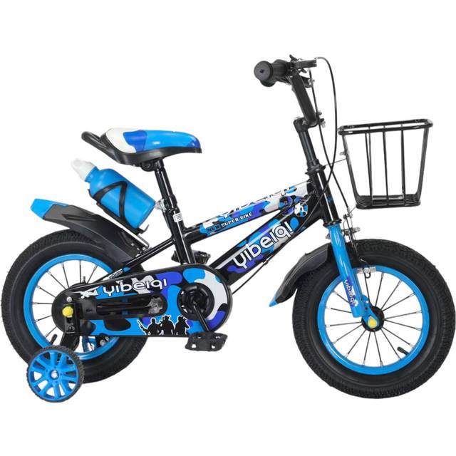 (16 Inch) 12/14/16 inch Kids Bike Bicycle Children Boys Blue