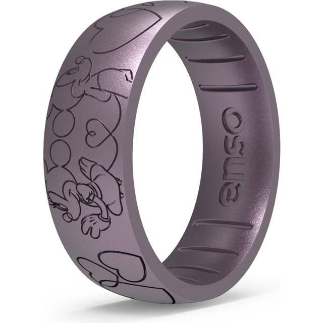 Enso Rings Disney Silicone Ring - Valentine's Day Collection - Disney Sweethearts - Soft Plum - 9