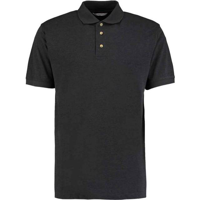 (XS, Graphite) Kustom Kit Mens Workwear Heather Polo Shirt