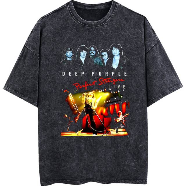 (M) Men's Deep Purple Rock Band Vintage T-shirt
