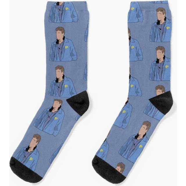 Dress Socks Coach Taylor Friday Night Lights Novelty Fancy Crazy Pattern Crew Casual for Men Women