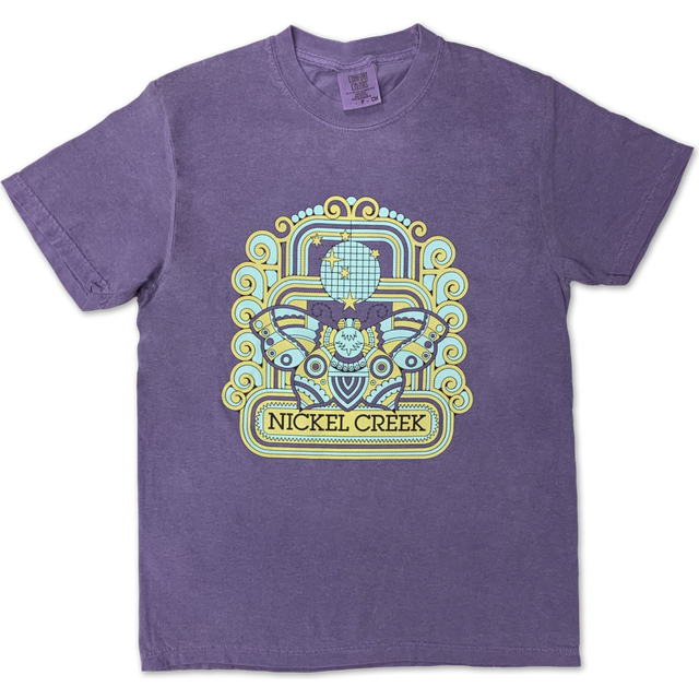 (XL) Nickel Creek Disco Moth T-shirt S