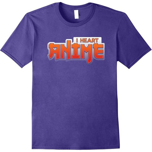 (S) I Love Anime Japan Manga Style T-Shirt-Father's Day