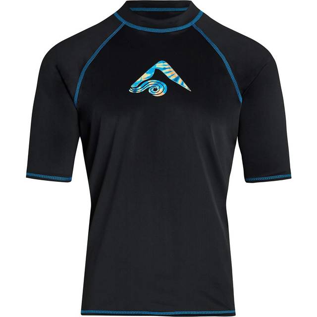 Kanu Surf Men's Mercury UPF 50+ Short Sleeve Sun Protective Rashguard