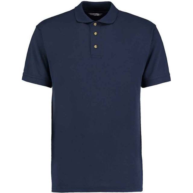 (XXL, Navy) Kustom Kit Mens Workwear Heather Polo Shirt