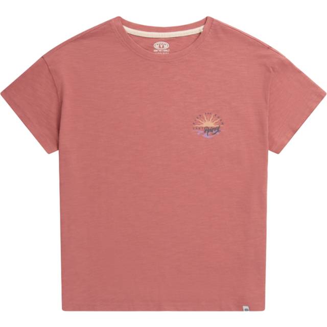(6 UK, Dark Pink) Animal Womens/Ladies Phoenix Organic T-Shirt