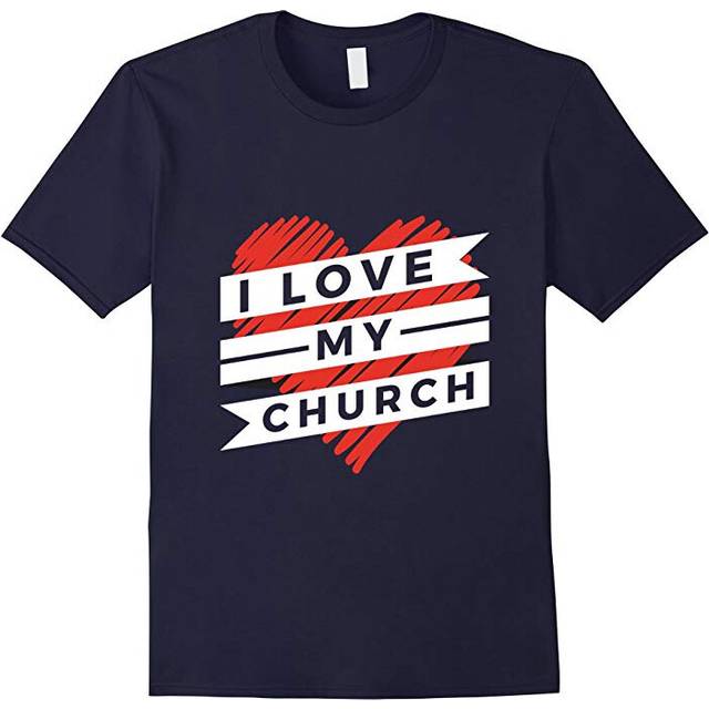 (S) I Love My Church T-Shirt-Father's Day
