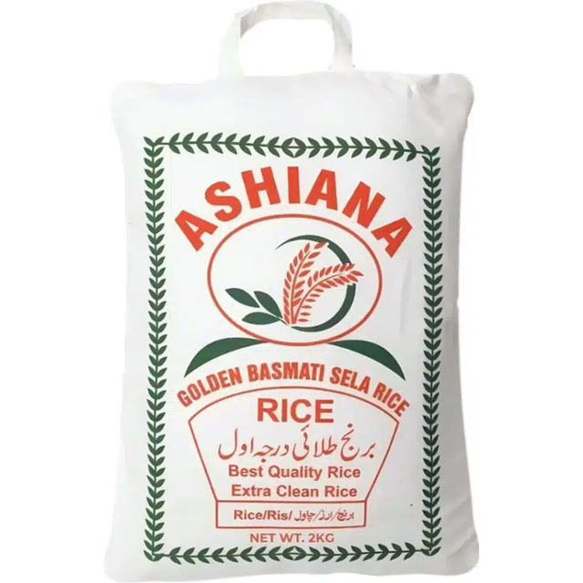Ashiana Gyllene Basmati Sella Ris 2 kg