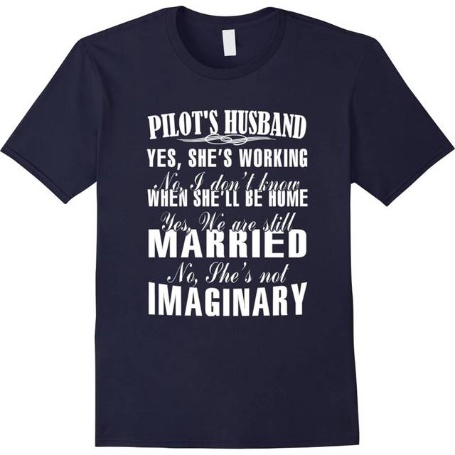 (S) Pilot's Husband T shirt â Christmas Gifts For Husband-Father's Day