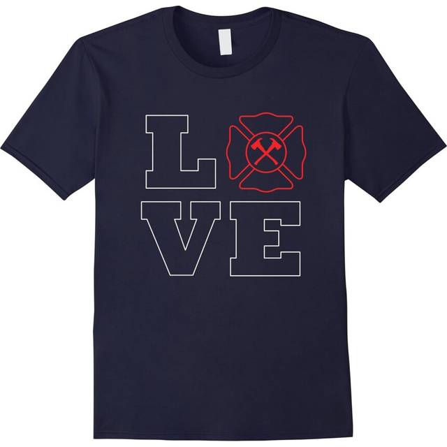 (S) I Love My Firefighter â I Love Being A Firefighter T-Shirt-Father's Day