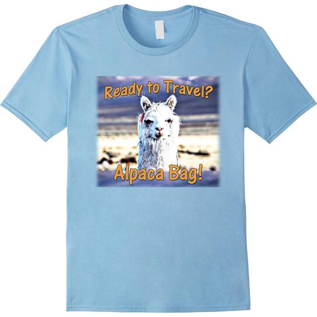 (S) Alpaca Bag â Funny Llama Love Travel T Shirt-Father's Day