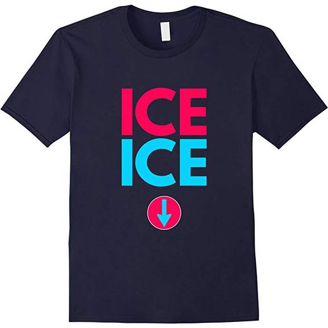 (L) Ice Ice new baby mom dad best gift t-shirt-Father's Day