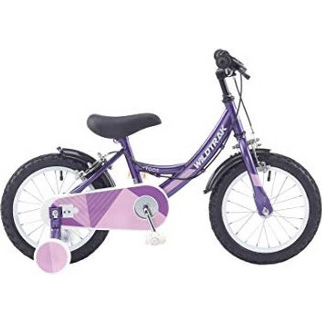 14 Inch Bike for Children 35 Years Old with Training Wheels Liliac