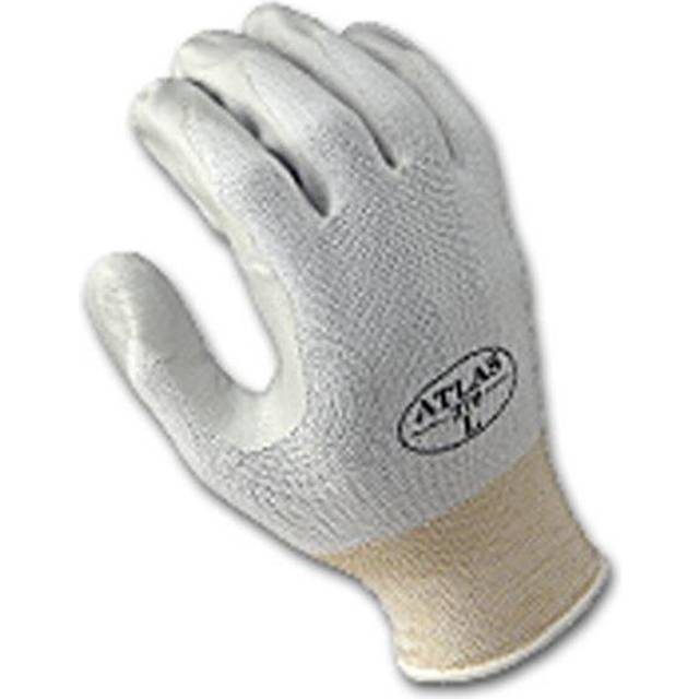 Showa Best Glove 445703739 370WXL-09RT Nitrile Palm Atlas Assembly Grip Glove - White, Extra Large