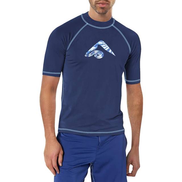 Kanu Surf mens Mercury Upf 50+ Short Sleeve Sun Protective Rashguard S