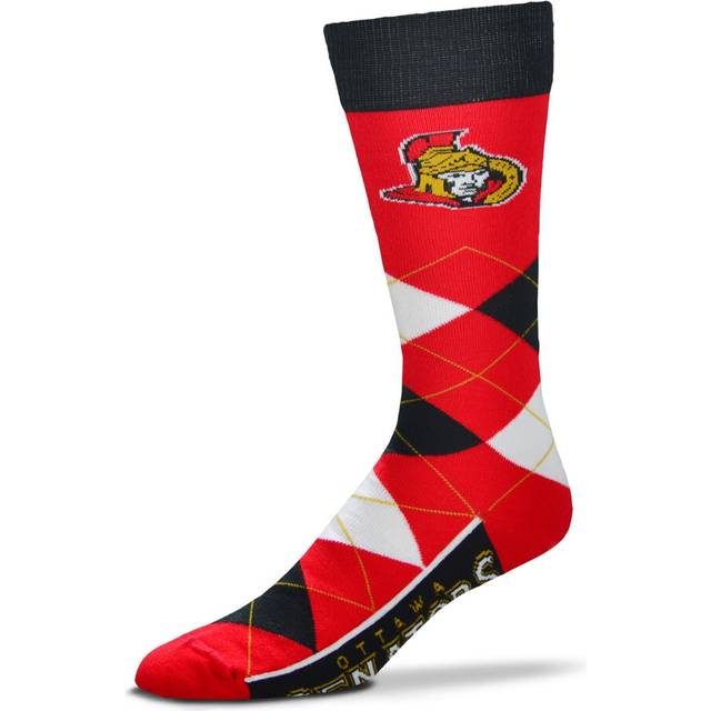 For Bare Feet NHL Argyle Lineup Unisex crew Dress Socks-One Size Fits
