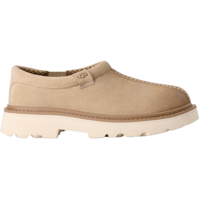 UGG, Winter Boots, male, Beige, 8 UK, Beige Suede Leather Shoes for Men