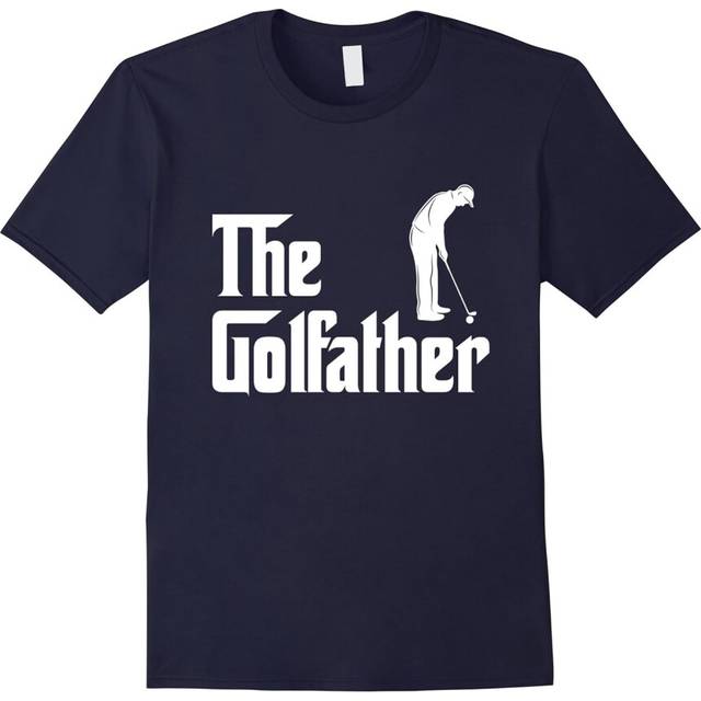 (XL) Funny Father Love Golfing Quote Gift, The Golfather T-Shirt-Father's Day