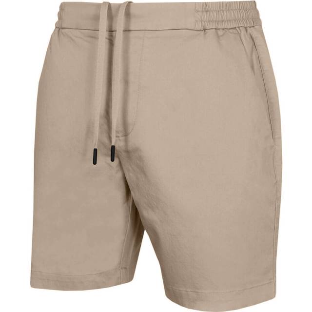 "(38"" Waist, Stone) Calvin Klein Mens 2024 CK Comfy Hybrid Stretch Cotton Golf Shorts"