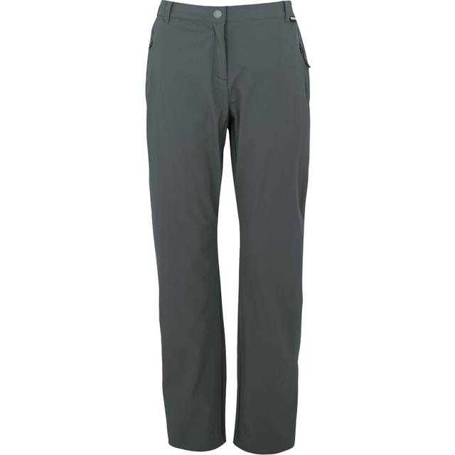(10 UK R, Seal Grey) Regatta Womens/Ladies Travel Light II Packaway Hiking Trousers
