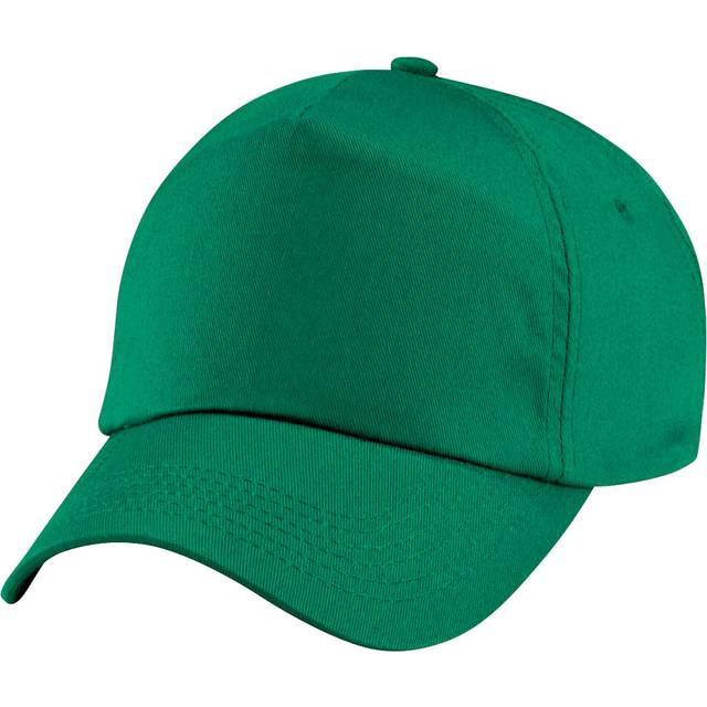 (One Size, Kelly) Beechfield Plain Unisex Junior Original 5 Panel Baseball Cap