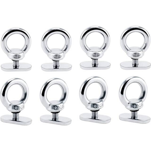 8Pack Stainless Steel Kayak Track Mount Tie Down Rail Accessory for Kayak Canoe Boat