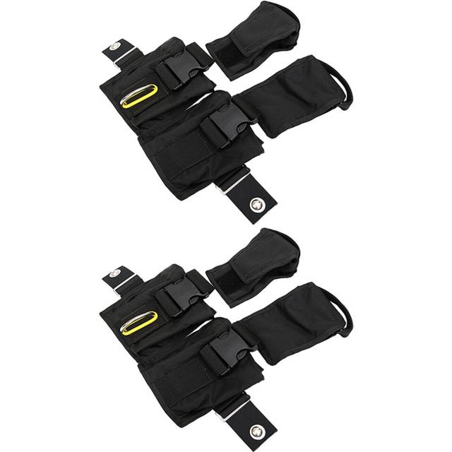 4x Scuba Diving Weight Bag Lead Filler Pouch Storage Pockets Compact Tech Dive
